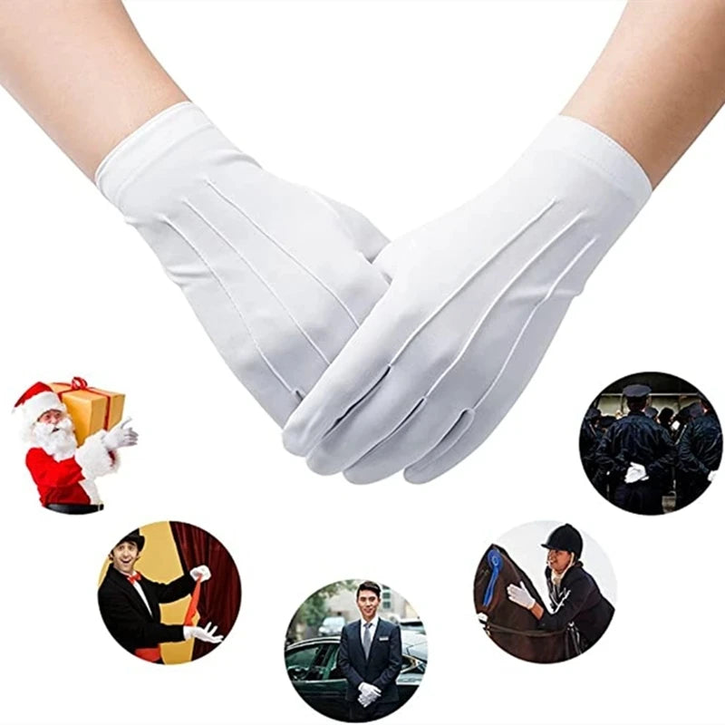 White Gloves (2 pairs)