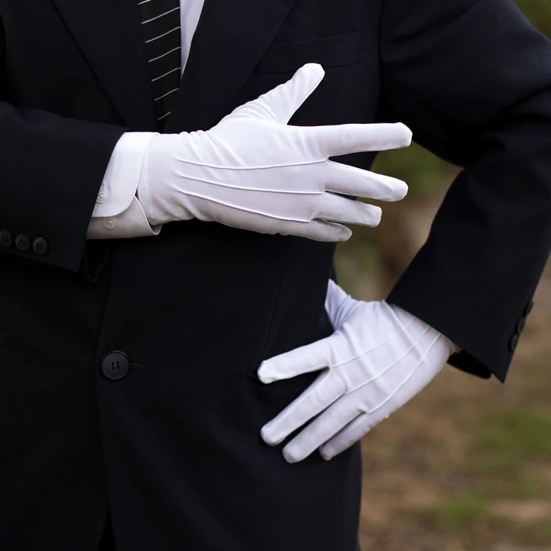 White Gloves (2 pairs)