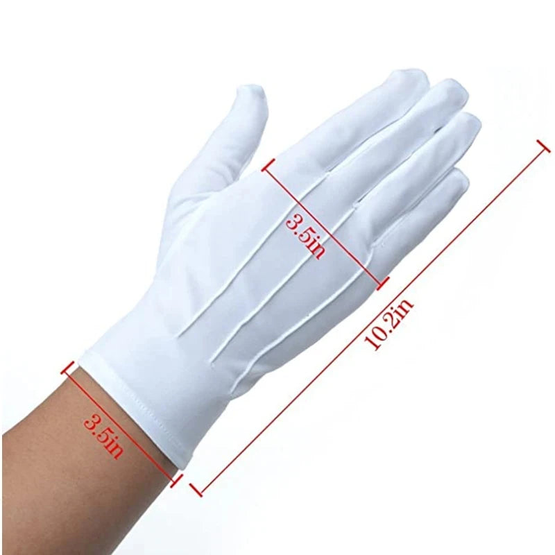 White Gloves (2 pairs)
