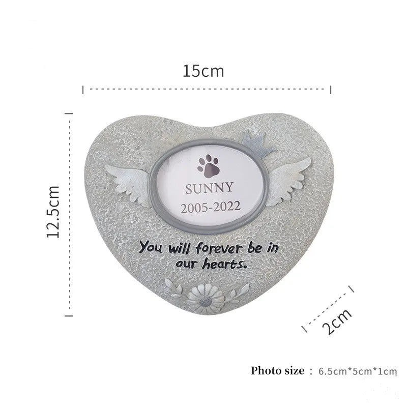 Faux Stone Pet Tombstone