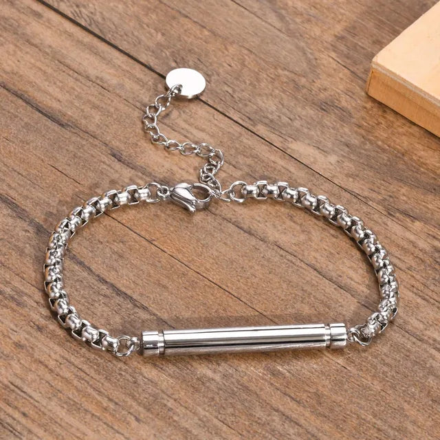Cylinder Urn Bracelet