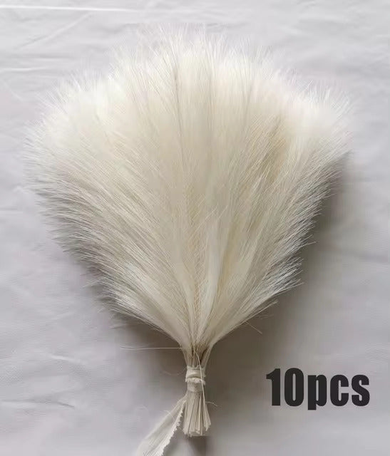 10Pcs Artificial Pampas Grass Bouquet
