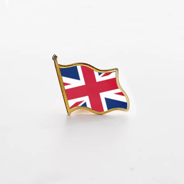Flag pin