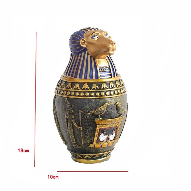 Egyptian Style Pet Urn