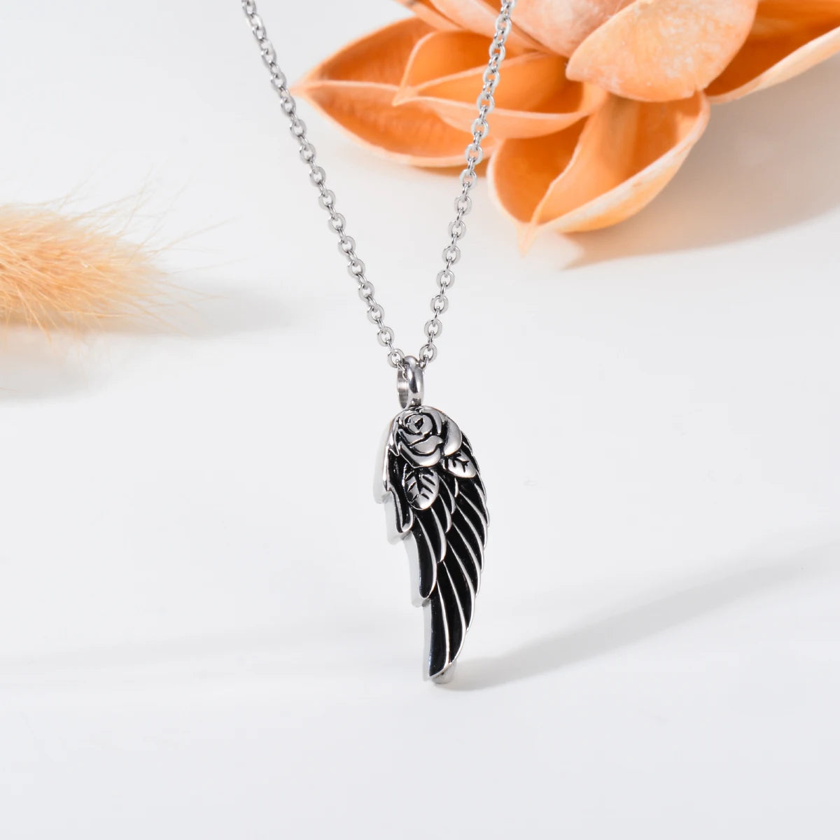 Angel Wing Urn Necklace