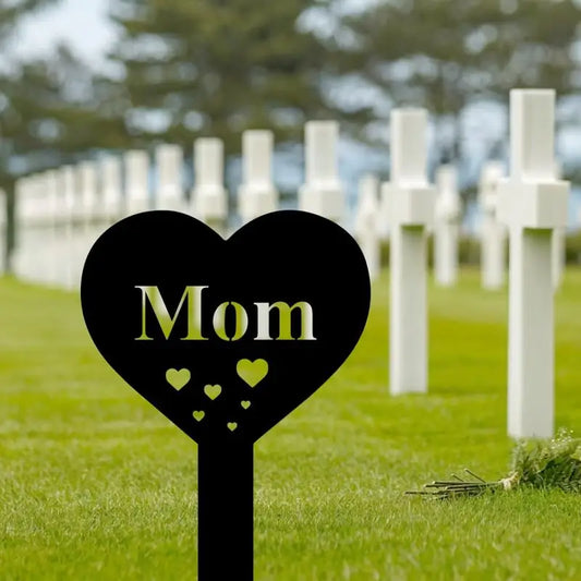 "Mom" Grave Marker