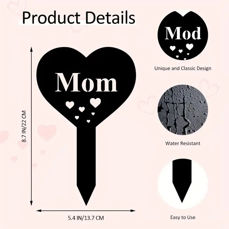 "Mom" Grave Marker