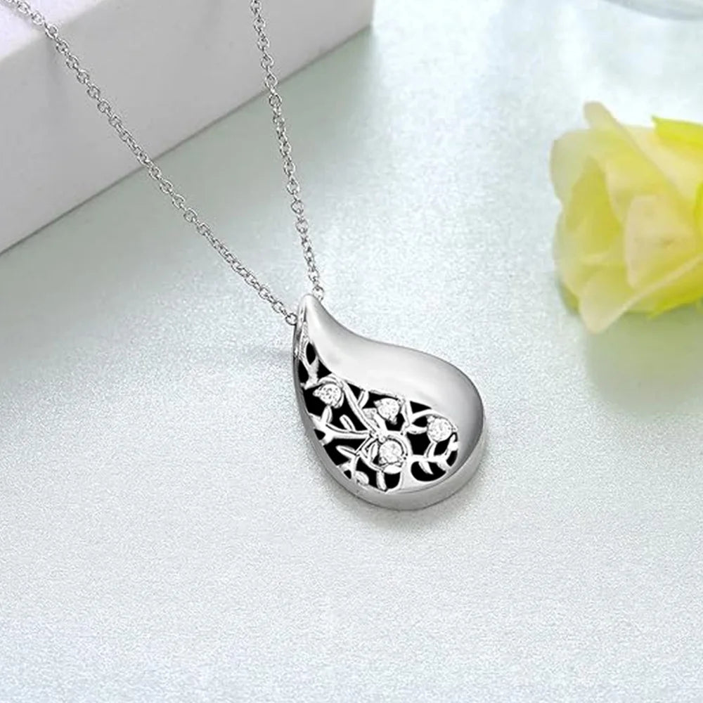 Teardrop Urn Necklace