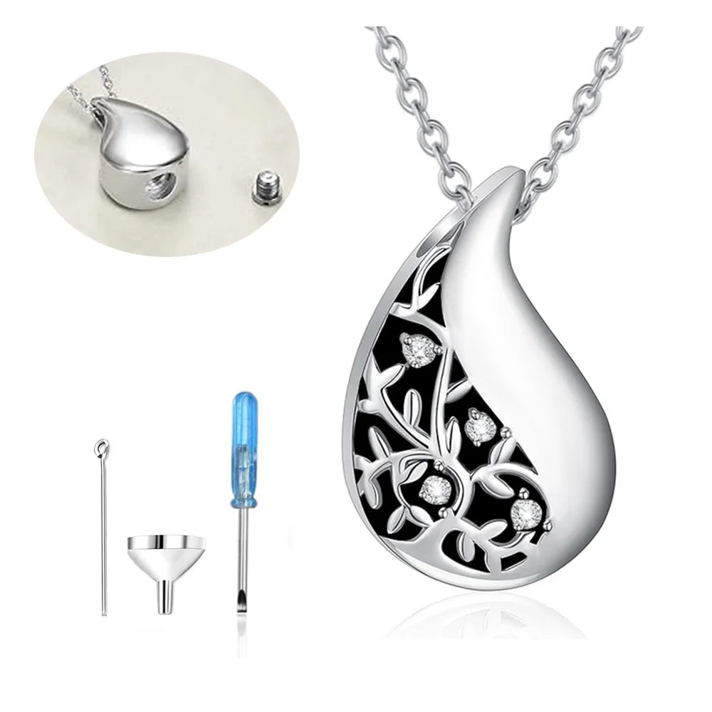 Teardrop Urn Necklace