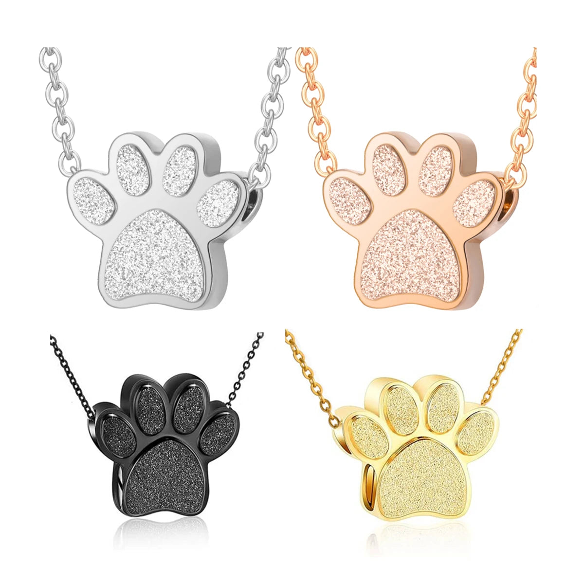 Paw Print Urn Necklace