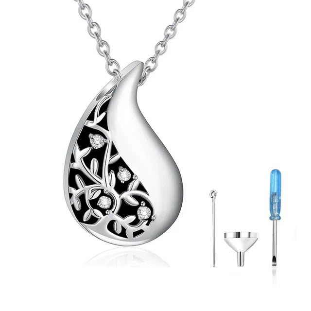 Teardrop Urn Necklace